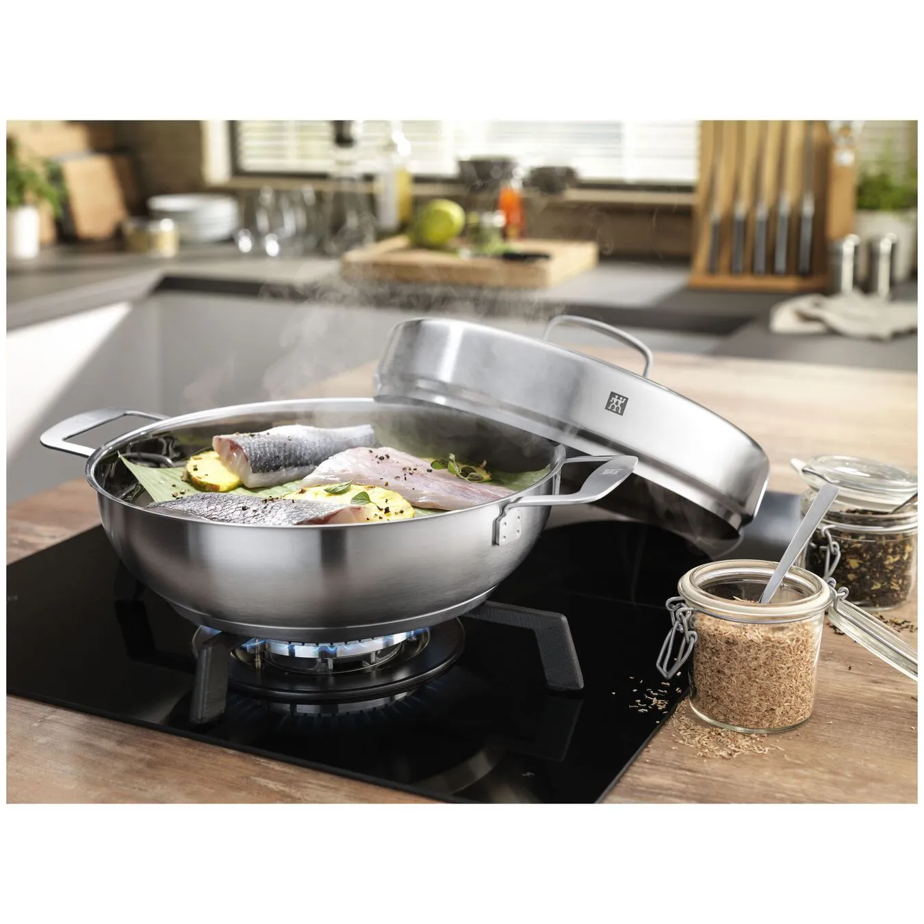 Zwilling Set Per Affumicatura - 4-pz., 18/10 Acciaio Inossidabile 5 Zwilling Set Per Affumicatura - 4-pz., 18/10 Acciaio Inossidabile - immagine 5