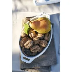 Staub Pirofila Ovale - 17 Cm, Colore Bianco Puro -Coltelli 000011071