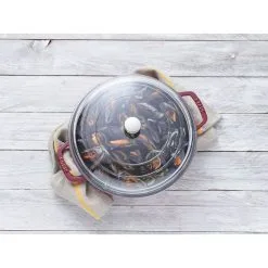 Staub Coperchio Bombarto - 28 Cm, Vetro -Coltelli 000011638