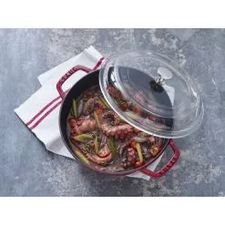 Staub Coperchio Bombarto - 28 Cm, Vetro -Coltelli 000011660