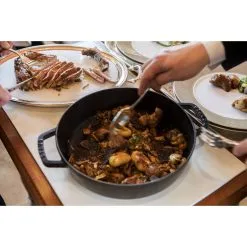 Staub Padella - 26 Cm, Ghisa, Black Matt 6 Staub Padella - 26 Cm, Ghisa, Black Matt -Coltelli 000013458