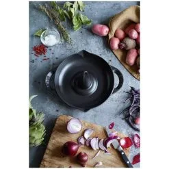 Staub Cuocipollo - 24 Cm, Nero -Coltelli 000016757