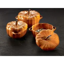 Staub Cocotte Zucca - 12 Cm, Cannella -Coltelli 000016939