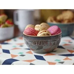 Staub Ciotola Rotonda - 12 Cm, Colore Grigio Antico 11 Staub Ciotola Rotonda - 12 Cm, Colore Grigio Antico -Coltelli 000017349