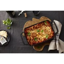 Staub Pirofila Rettangolare - 30 X 20 Cm, Nero -Coltelli 000018009