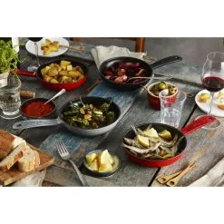 Staub Padella - 16 Cm, Ghisa, Black Matt 8 Staub Padella - 16 Cm, Ghisa, Black Matt -Coltelli 000018080 1