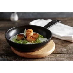 Staub Padella - 16 Cm, Ghisa, Black Matt -Coltelli 000018111