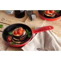 Staub Padella - 16 Cm, Ghisa, Black Matt -Coltelli 000018115