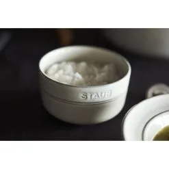 Staub Ciotola Rotonda - 10 Cm, Tartufo Bianco 10 Staub Ciotola Rotonda - 10 Cm, Tartufo Bianco -Coltelli 000019560