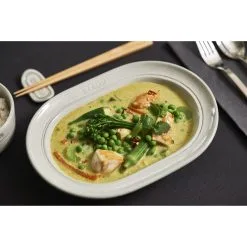 Staub Piatto Ovale - 25 Cm, Tartufo Bianco -Coltelli 000019572