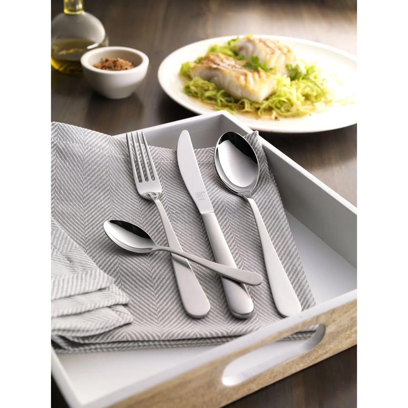 Zwilling Set Di Posate Da Degustazione - 68-pz., 18/10 Acciaio Inossidabile 5 Zwilling Set Di Posate Da Degustazione - 68-pz., 18/10 Acciaio Inossidabile - immagine 5