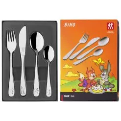 Zwilling Set Di Posate Da Bambino - 4-pz., 18/10 Acciaio Inossidabile 5 Zwilling Set Di Posate Da Bambino - 4-pz., 18/10 Acciaio Inossidabile -Coltelli 07009 210 0 3