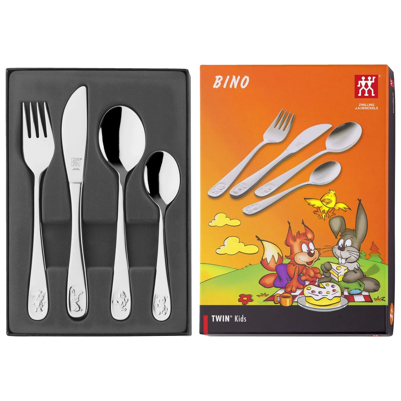 Zwilling Set Di Posate Da Bambino - 4-pz., 18/10 Acciaio Inossidabile 3 Zwilling Set Di Posate Da Bambino - 4-pz., 18/10 Acciaio Inossidabile - immagine 3