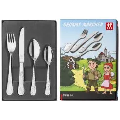Zwilling Set Di Posate Da Bambino - 4-pz., 18/10 Acciaio Inossidabile -Coltelli 07010 210 0 2