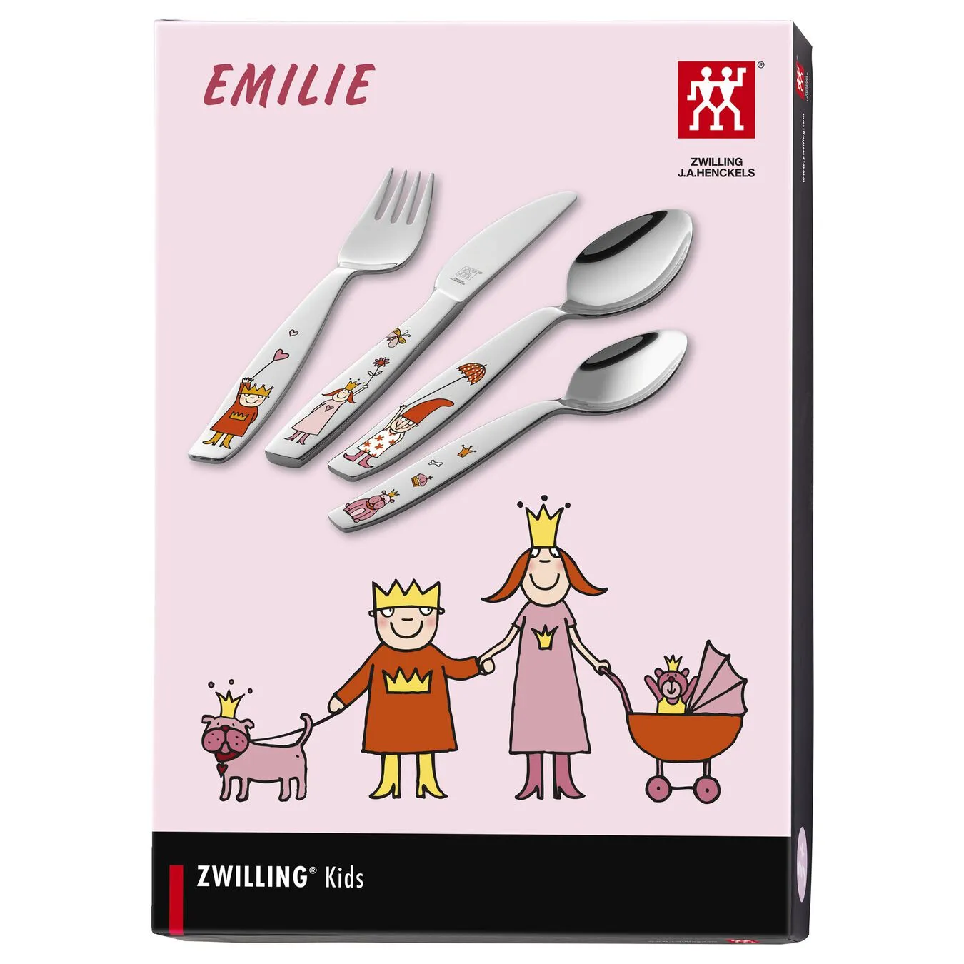 Zwilling Set Di Posate Da Bambino - 4-pz., 18/10 Acciaio Inossidabile 2 Zwilling Set Di Posate Da Bambino - 4-pz., 18/10 Acciaio Inossidabile - immagine 2