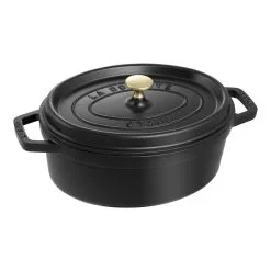 Staub Cocotte Ovale - 27 Cm, Nera