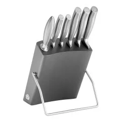 BSF Set Di Coltelli Con Ceppo - 7-pz., Grigio