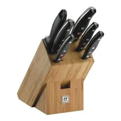 Zwilling Set Di Coltelli Con Ceppo - 7-pz., Nero