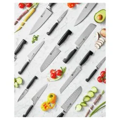 Zwilling Nakiri - 17 Cm, Acciaio Inox Con Formula Specifica -Coltelli 31070 103 31119 183 31093 143 31099 173 31076 203 31071 203 LS 02