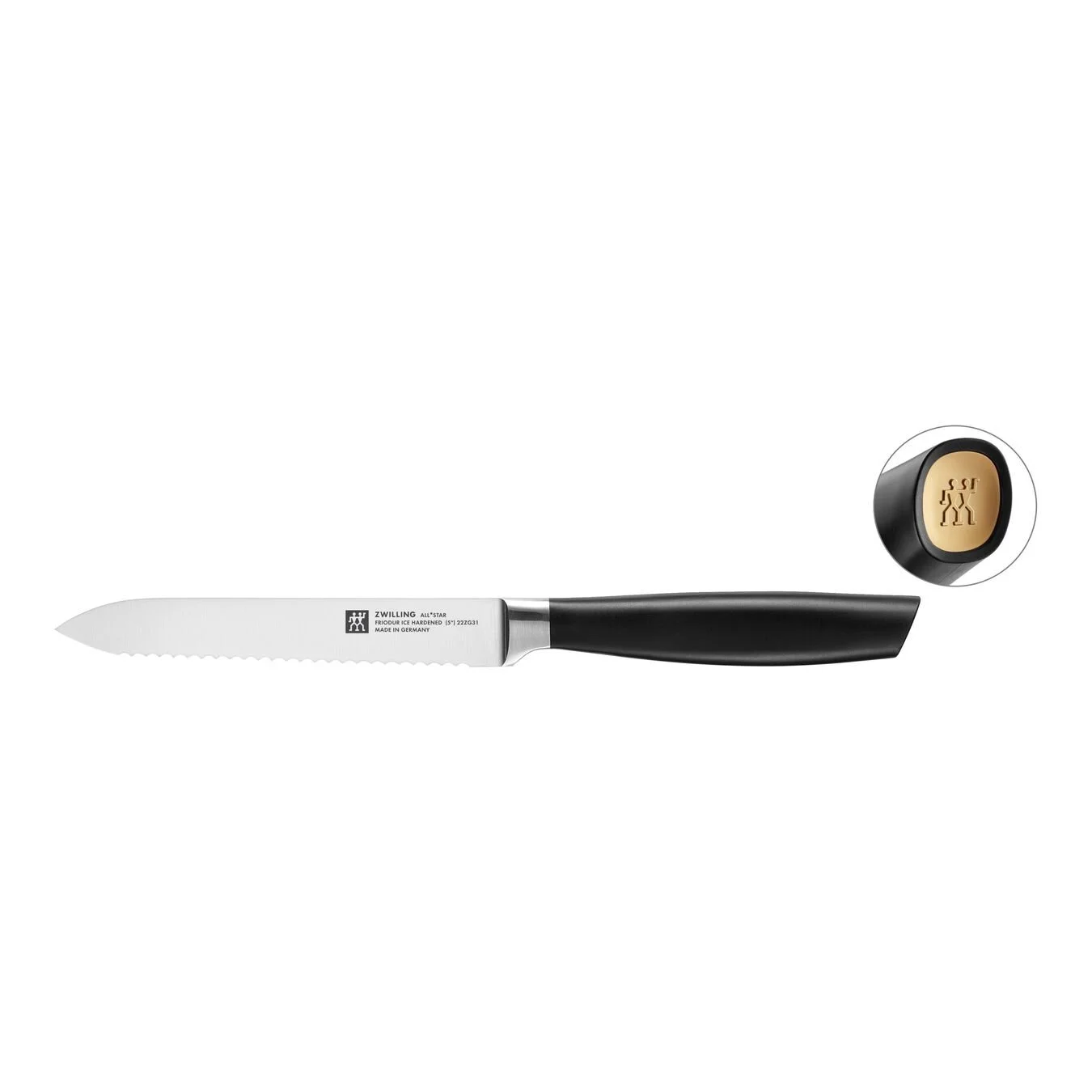 Zwilling Coltello Universale 13 Cm, Oro Opaco 1 Zwilling Coltello Universale 13 Cm, Oro Opaco