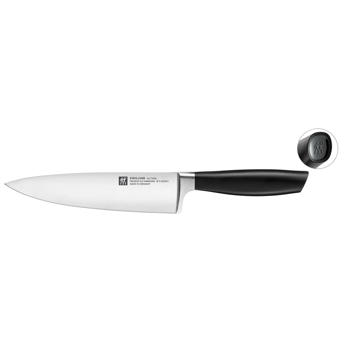 Zwilling Coltello Da Cuoco 20 Cm, Nero 1 Zwilling Coltello Da Cuoco 20 Cm, Nero