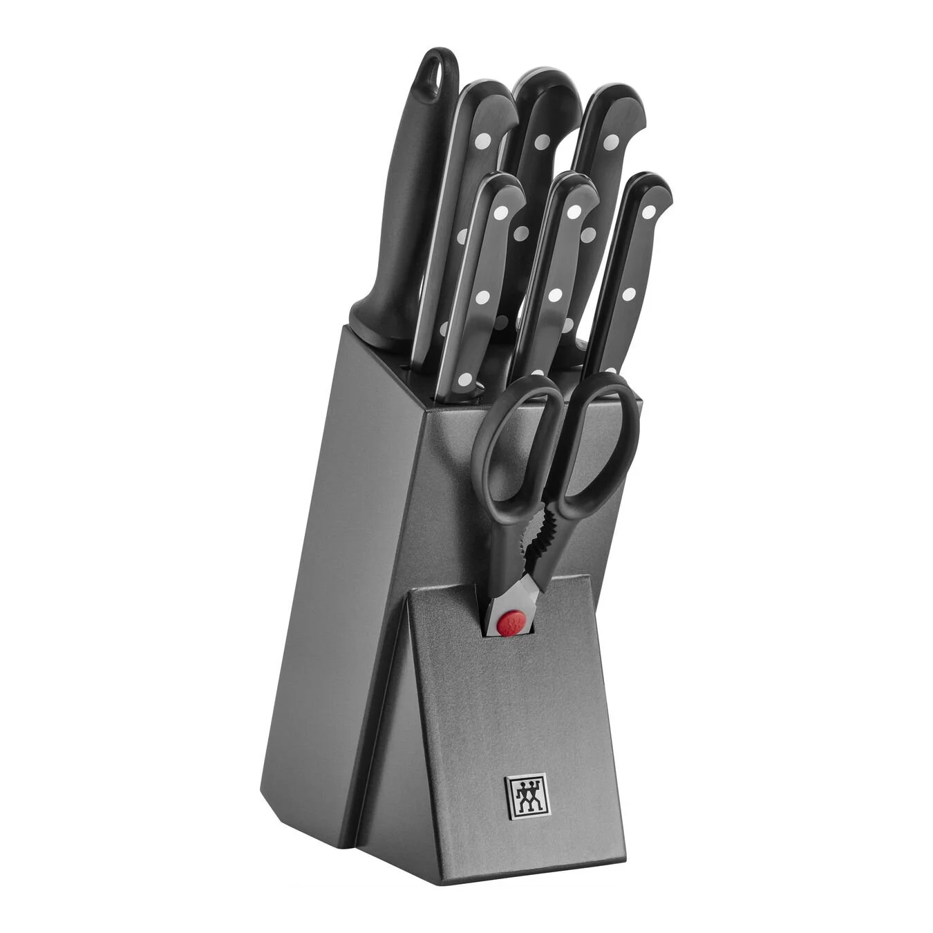 Zwilling Set Di Coltelli Con Ceppo - 9-pz., Antracite 1 Zwilling Set Di Coltelli Con Ceppo - 9-pz., Antracite