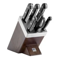 Coltelli 16 Zwilling Set Di Coltelli Con Ceppo Con Sistema Autoaffilante - 7-pz., Marrone
