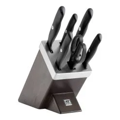 Zwilling Set Di Coltelli Con Ceppo Con Sistema Autoaffilante - 7-pz., Marrone-nero