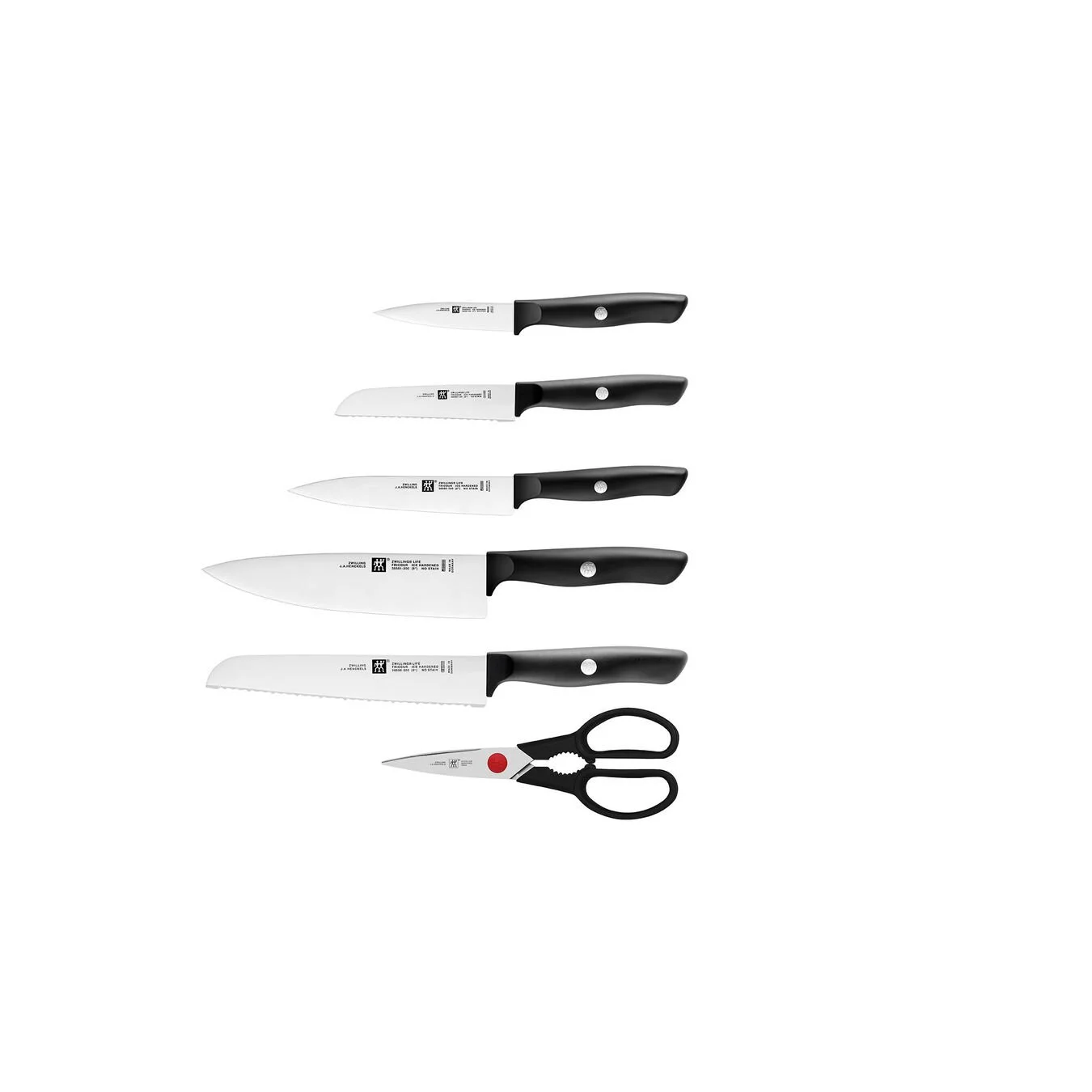 Zwilling Set Di Coltelli Con Ceppo Con Sistema Autoaffilante - 7-pz., Marrone-nero 2 Zwilling Set Di Coltelli Con Ceppo Con Sistema Autoaffilante - 7-pz., Marrone-nero - immagine 2