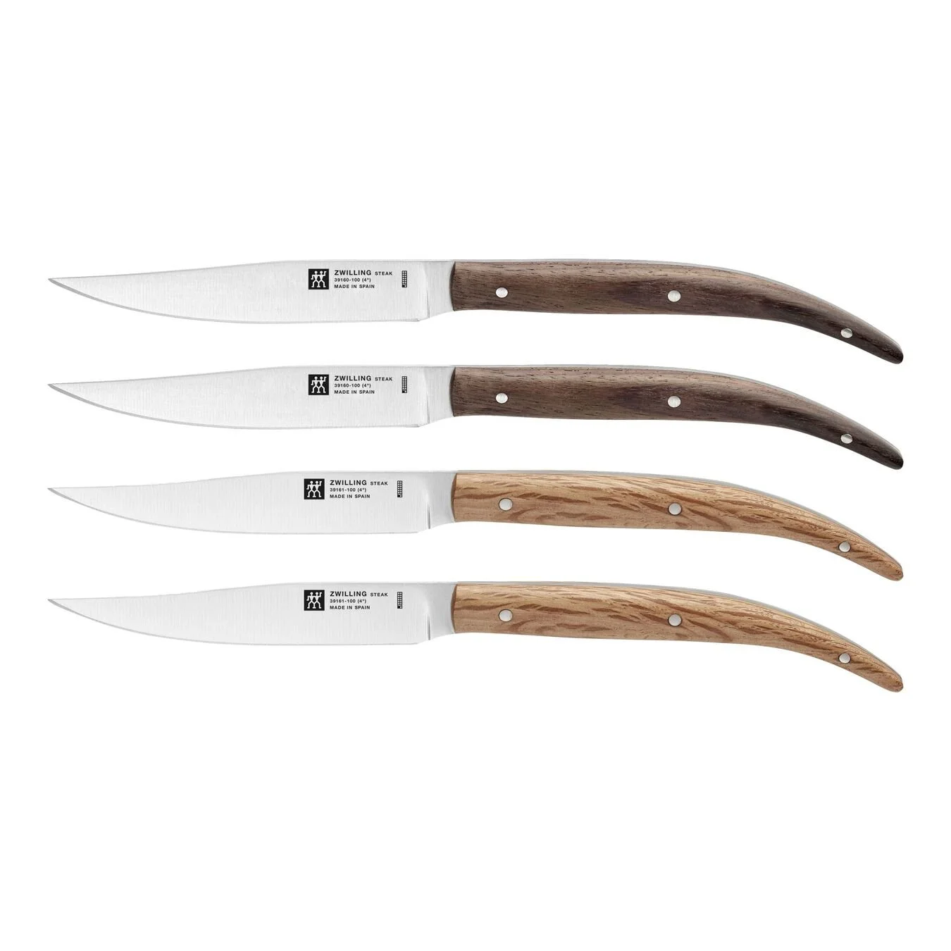 Zwilling Set Da Bistecca Liscio, Marrone 1 Zwilling Set Da Bistecca Liscio, Marrone