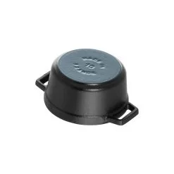 Staub Mini Cocotte Rotonda - 10 Cm, Nero -Coltelli 40500 101 0 5