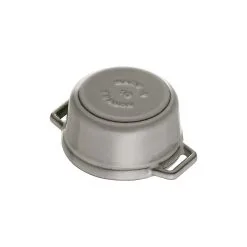 Staub Mini Cocotte Rotonda - 10 Cm, Grigio Grafite 8 Staub Mini Cocotte Rotonda - 10 Cm, Grigio Grafite -Coltelli 40500 106 0 4
