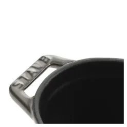 Staub Mini Cocotte Ovale - 11 Cm, Grigio Grafite -Coltelli 40500 116 0 3