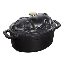 Staub Cocotte Ovale - 17 Cm, Nera