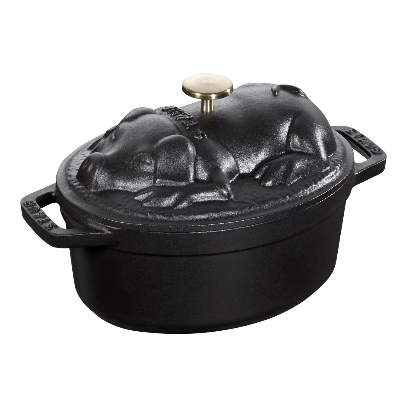Staub Cocotte Ovale - 17 Cm, Nera 1 Staub Cocotte Ovale - 17 Cm, Nera