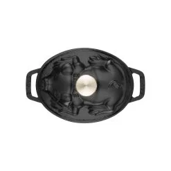 Staub Cocotte Ovale - 17 Cm, Nera 8 Staub Cocotte Ovale - 17 Cm, Nera -Coltelli 40500 171 0 3