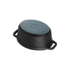 Staub Cocotte Ovale - 17 Cm, Nera 10 Staub Cocotte Ovale - 17 Cm, Nera -Coltelli 40500 171 0 5