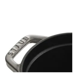 Staub Cocotte Ovale - 17 Cm, Colore Grigio Grafite 9 Staub Cocotte Ovale - 17 Cm, Colore Grigio Grafite -Coltelli 40500 176 0 7