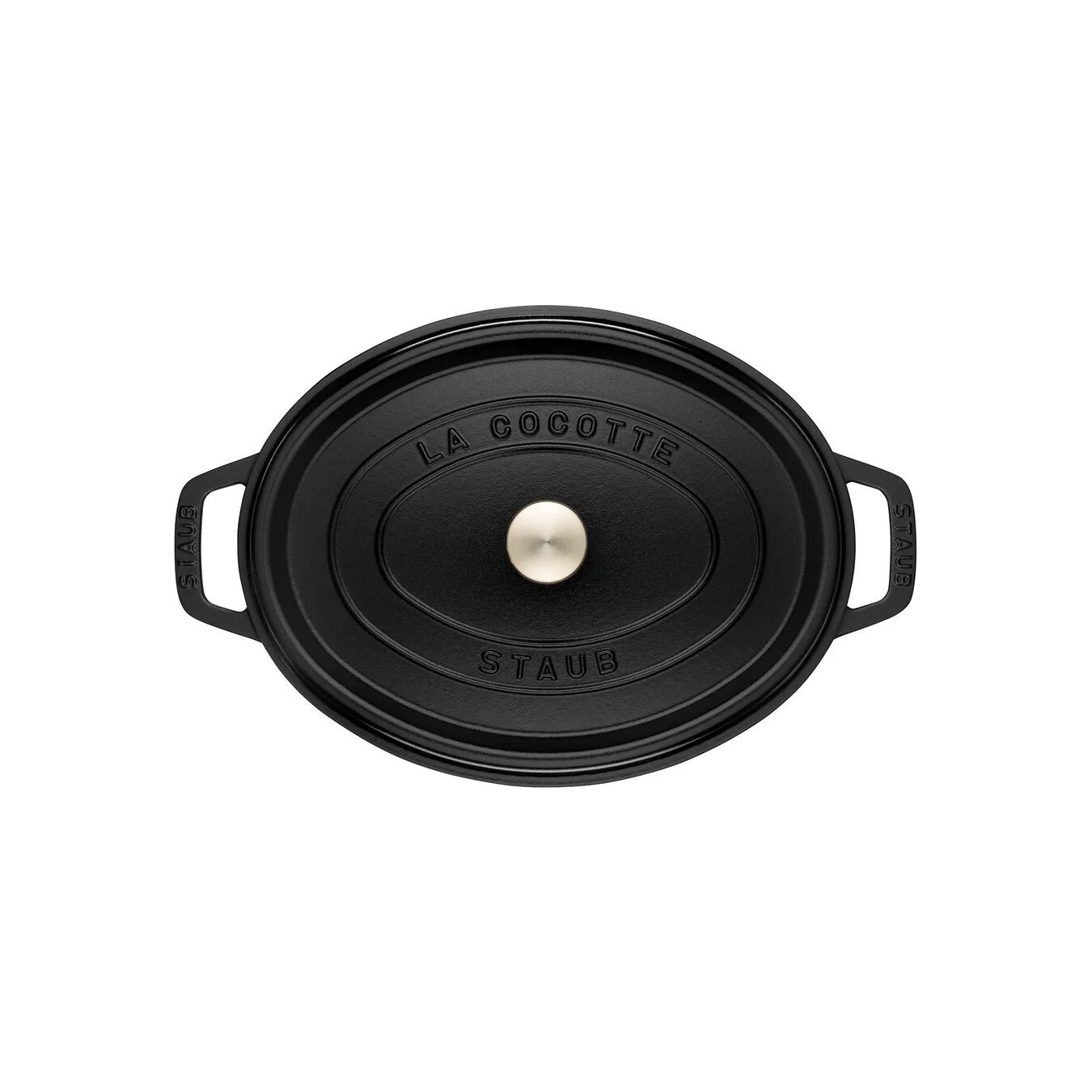 Staub Cocotte Ovale - 17 Cm, Nera 5 Staub Cocotte Ovale - 17 Cm, Nera - immagine 5