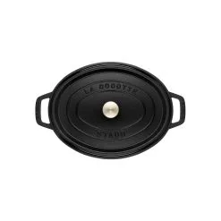 Staub Cocotte Ovale - 27 Cm, Nera 9 Staub Cocotte Ovale - 27 Cm, Nera -Coltelli 40500 231 0 3 5