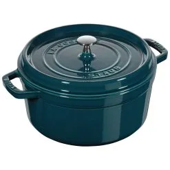 Staub Cocotte Rotonda - 28 Cm, La-Mer