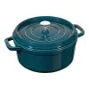 Staub Cocotte Rotonda - 22 Cm, La-Mer