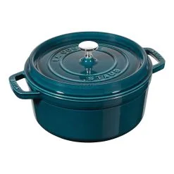 Staub Cocotte Rotonda - 22 Cm, La-Mer