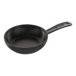 Staub Padella - 16 Cm, Ghisa, Black Matt