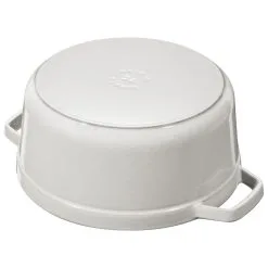 Staub Cocotte Rotonda - 24 Cm, Tartufo Bianco -Coltelli 40501 412 0 4