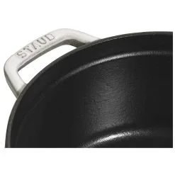 Staub Cocotte Rotonda - 24 Cm, Tartufo Bianco -Coltelli 40501 412 0 5