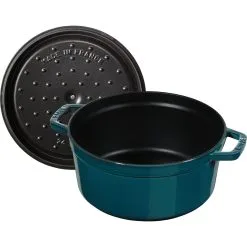 Staub Cocotte Rotonda - 28 Cm, La-Mer -Coltelli 40501115 5