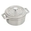 Staub Mini Cocotte Rotonda - 10 Cm, Tartufo Bianco
