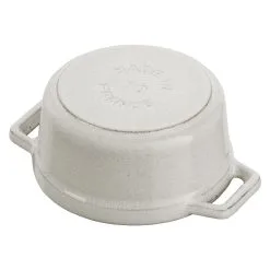 Staub Mini Cocotte Rotonda - 10 Cm, Tartufo Bianco -Coltelli 40501408 4