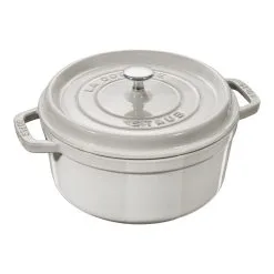 Staub Cocotte Rotonda - 22 Cm, Tartufo Bianco
